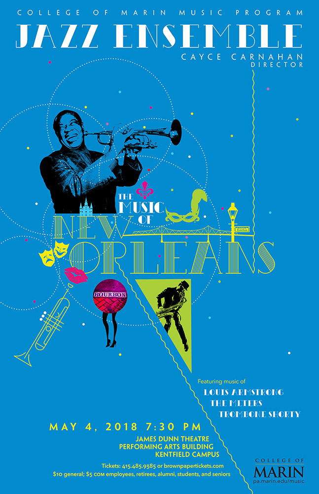 Jazz music poster